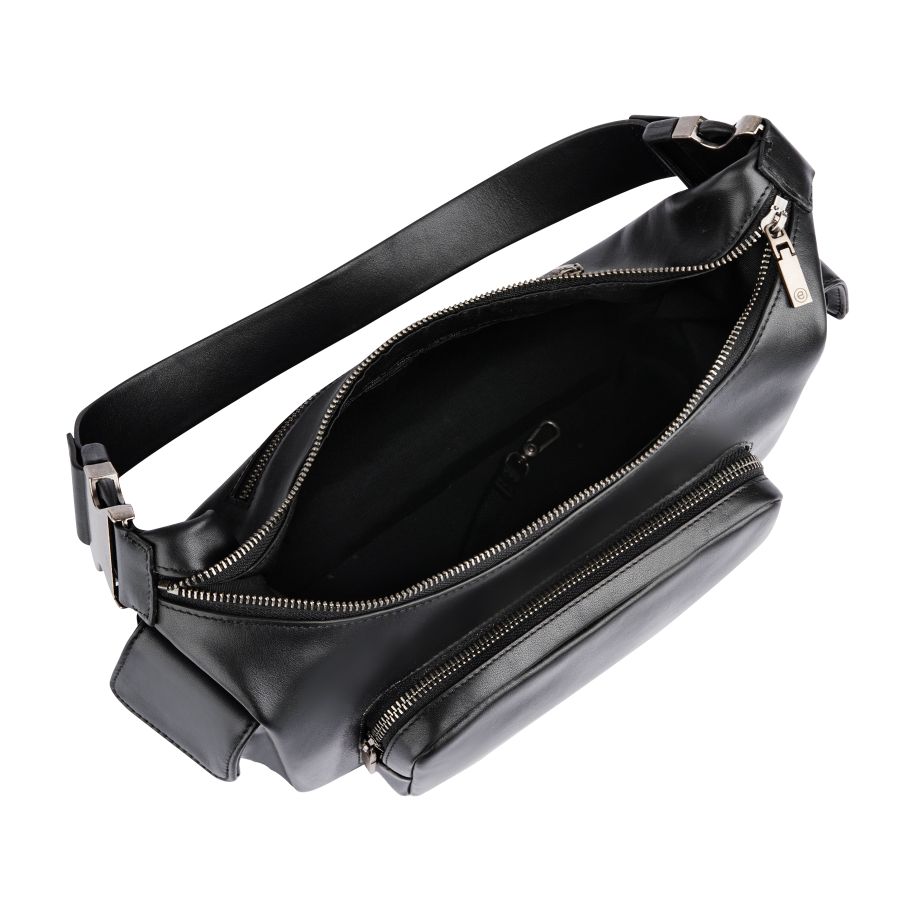 женская сумка-багет EKONIKA EN39495-black-24W, фото 4