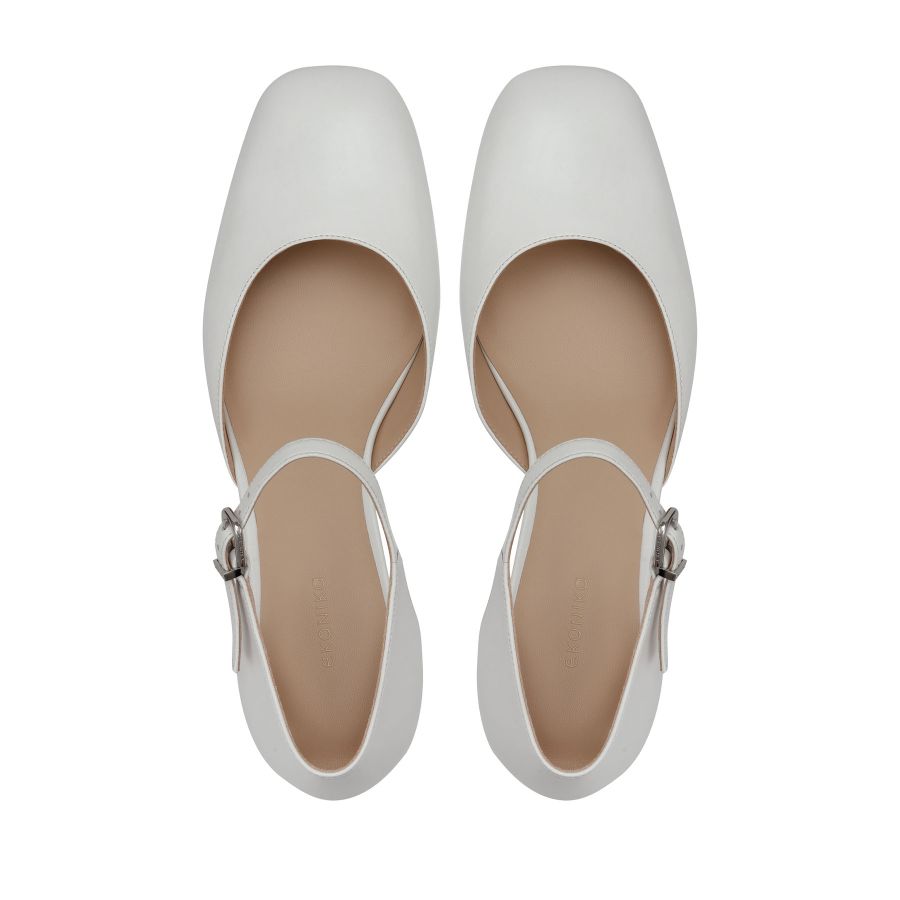 женские летние туфли Мэри Джейн EKONIKA EN01246CN-07-blanc-25S, фото 3