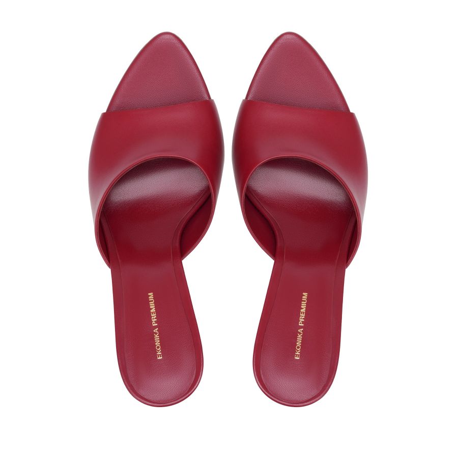 женские летние мюли EKONIKA PREMIUM PM00894CN-01-chili-25S, фото 3