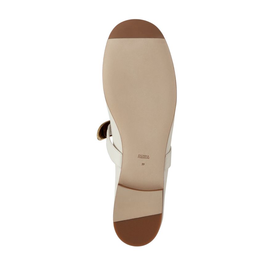 женские балетки Мэри Джейн EKONIKA PREMIUM PM00814CN-06-off.white-25S, фото 4