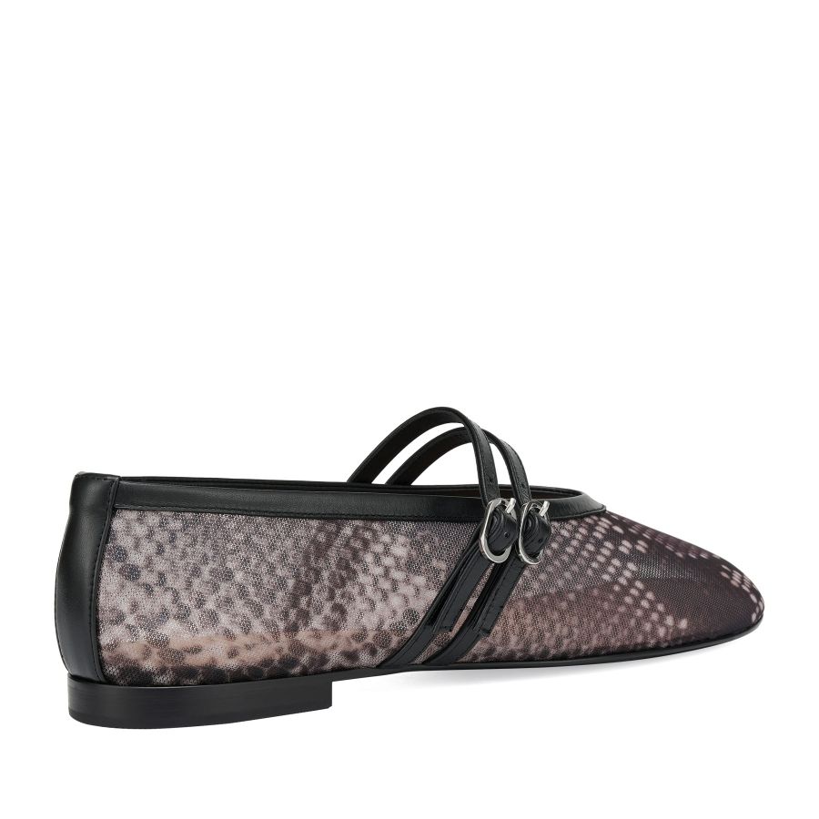 женские балетки Мэри Джейн EKONIKA PREMIUM PM00814CN-12-snake.brown-25S, фото 5