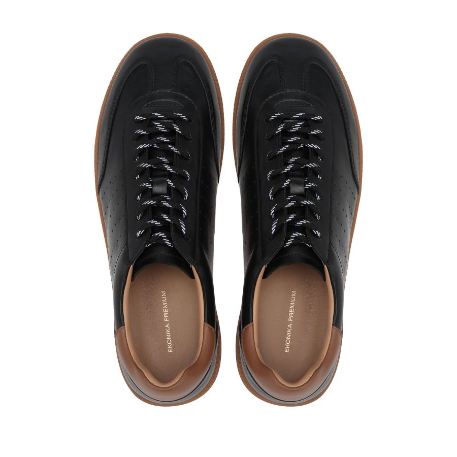 женские демисезонные кеды EKONIKA PREMIUM PM00685CN-04-black-25S, фото 6