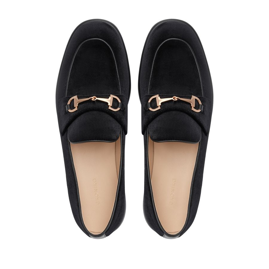 женские демисезонные лоферы EKONIKA EN01153CN-01-black-25S, фото 3