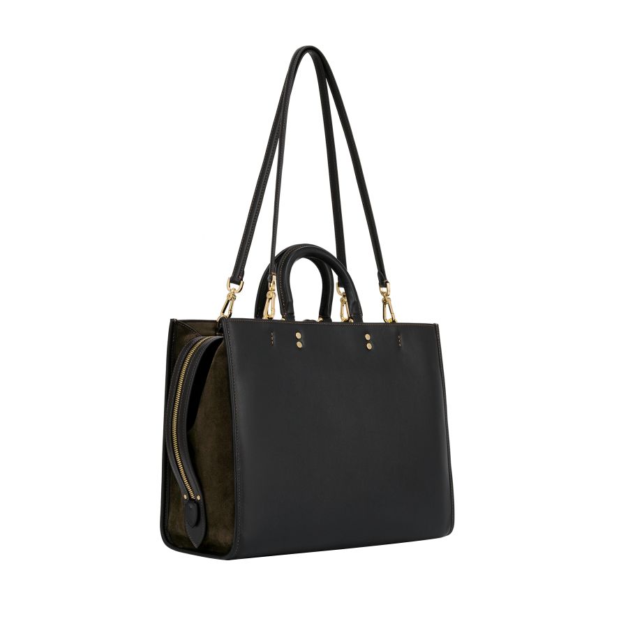 женская сумка-тоут EKONIKA PREMIUM PM30421CN-01-black-mocca-25W, фото 4
