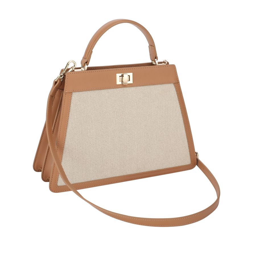 женская сумка кросс-боди EKONIKA EN39217-1-cashew-white-24L, фото 3