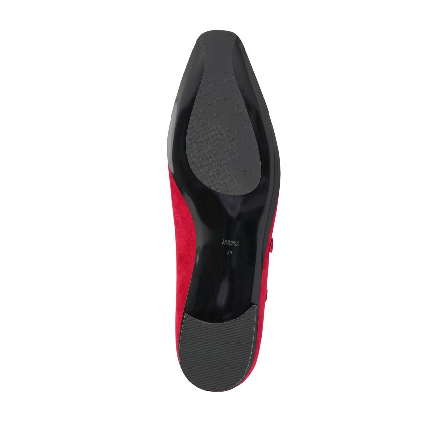 женские балетки Мэри Джейн EKONIKA PREMIUM PM00844CN-02-1-chili-25S, фото 4