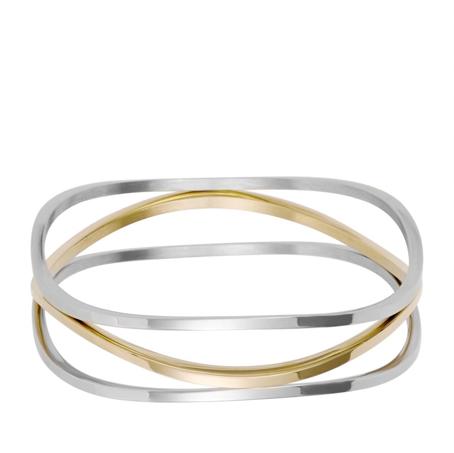 женский браслет EKONIKA PREMIUM PM40335-silver-gold-25W, фото 2