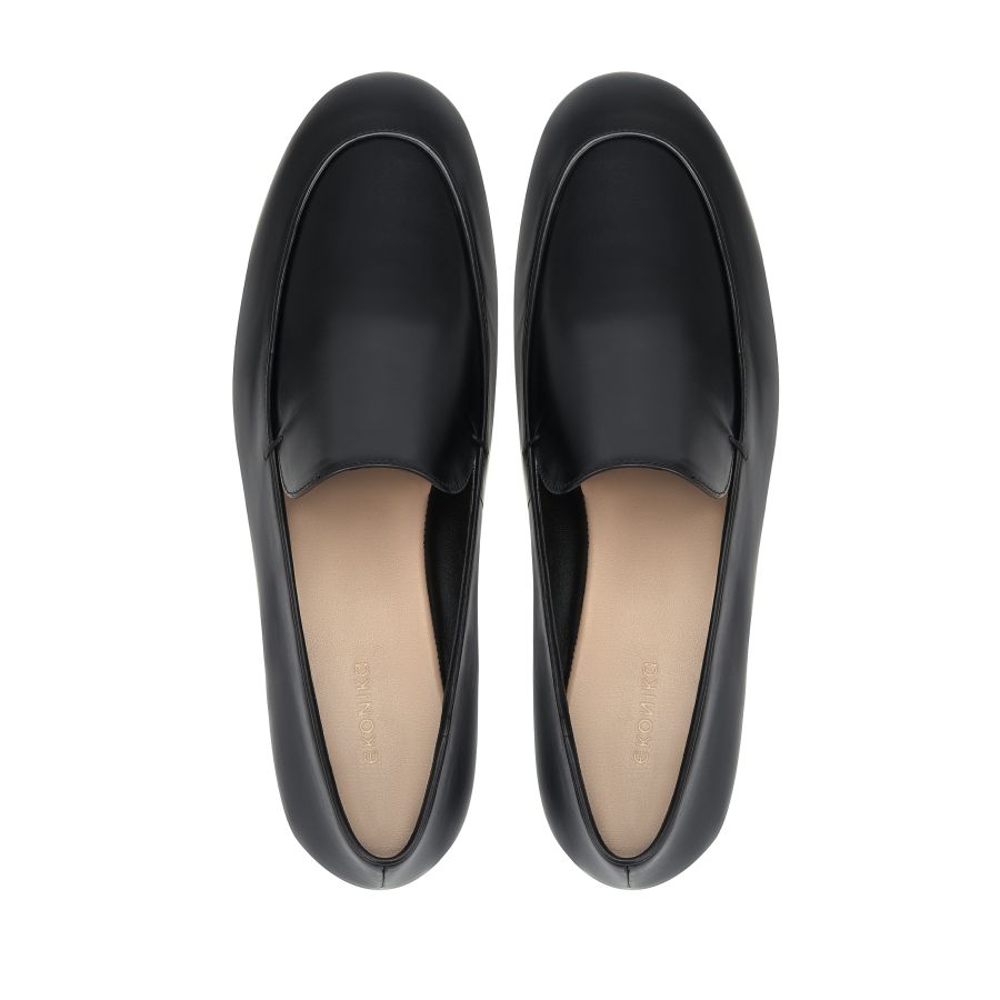 женские демисезонные лоферы EKONIKA EN01277CN-03-black-25W, фото 3