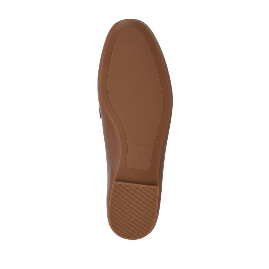 женские летние лоферы EKONIKA EN01305CN-02-caramel-25S, фото 4