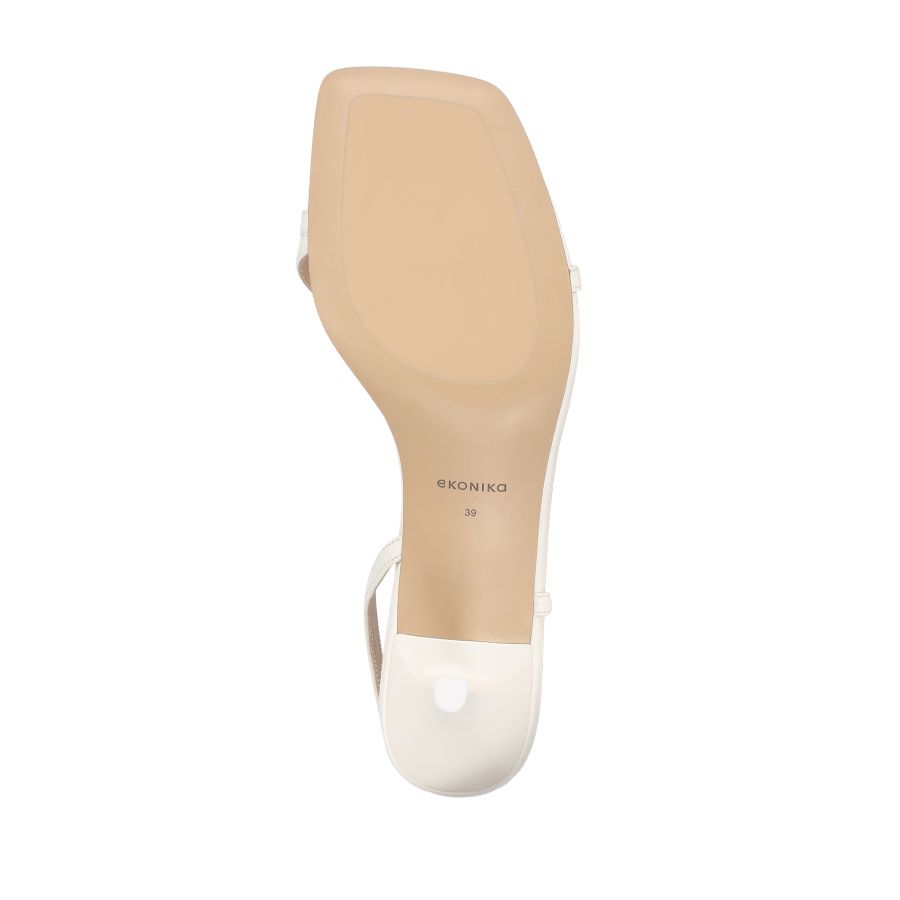 женские босоножки EKONIKA EN00397CN-05-crema-24L, фото 4