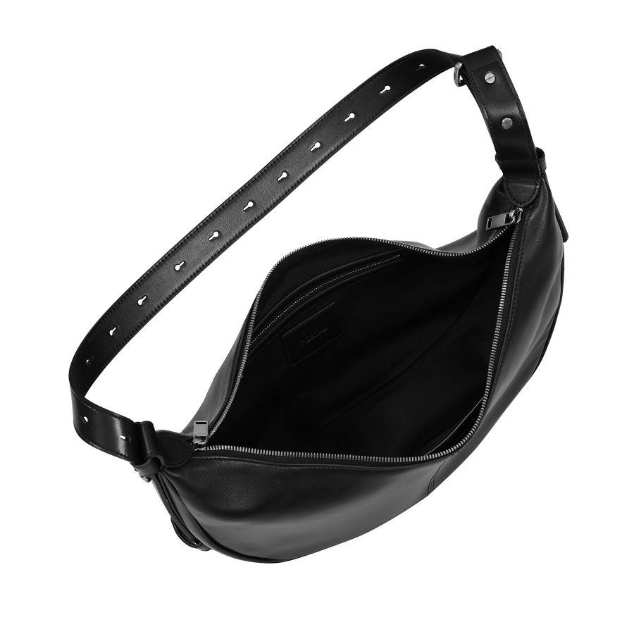 женская сумка-хобо PORTAL PL30300CN-02-black-25W, фото 4