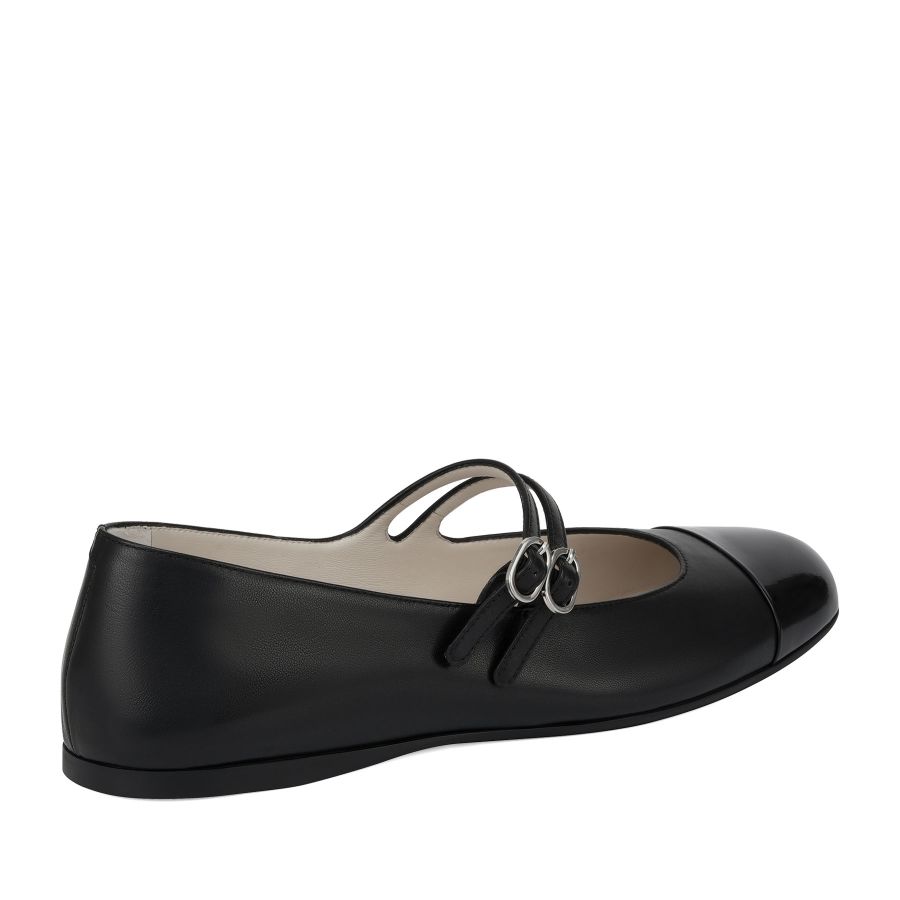 женские балетки Мэри Джейн EKONIKA PREMIUM PM01090CN-03-black-25S, фото 5