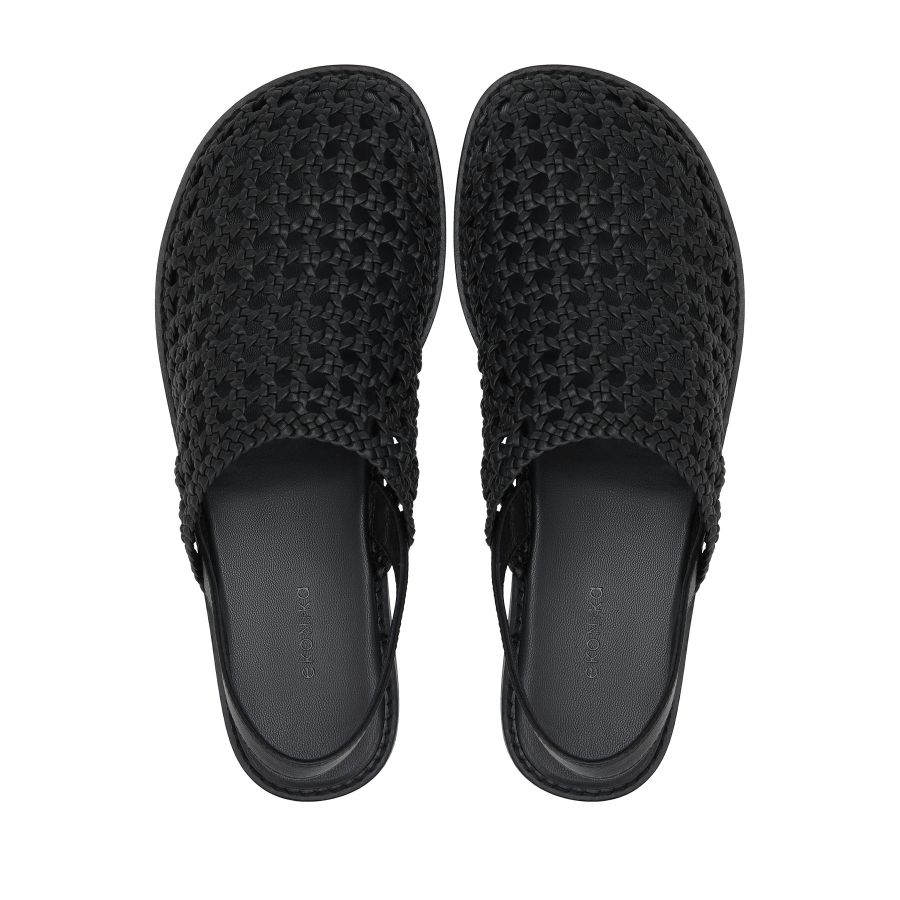женские летние слингбэки EKONIKA EN01281CN-02-black-25S, фото 3