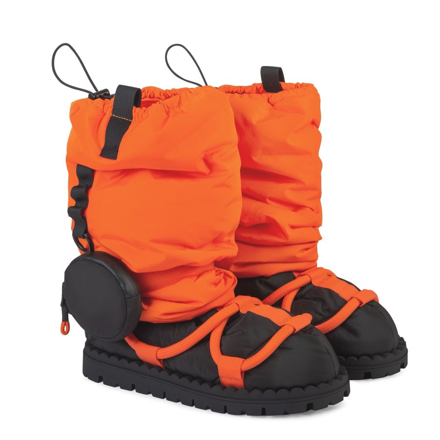 женские демисезонные дутики Яндекс Маркет x EKONIKA YN00151CN-22-black-orange-22Z, фото 8