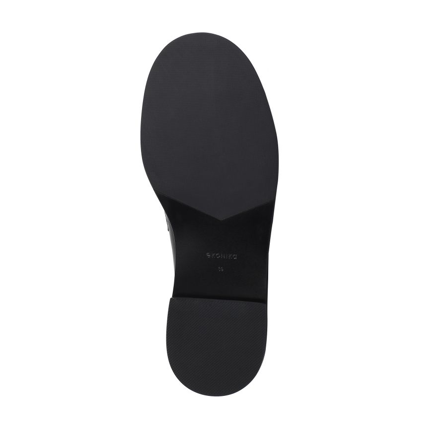 женские демисезонные лоферы EKONIKA EN00406CN-02-black-24L, фото 4