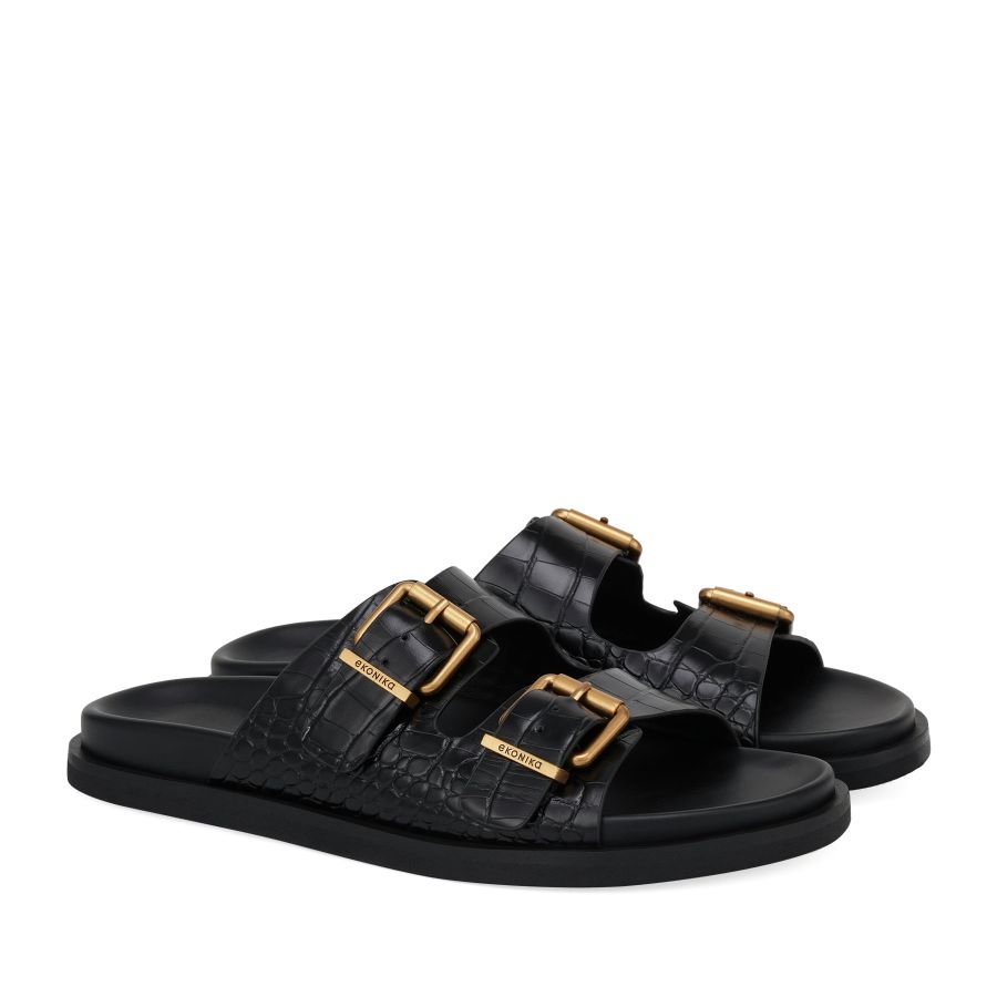 женские летние мюли EKONIKA EN06492CN-05-black-25S, фото 2
