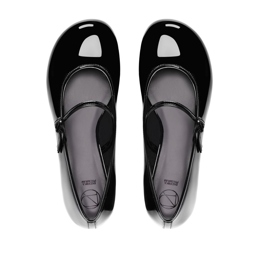 женские балетки Мэри Джейн EKONIKA PREMIUM PM00729CN-01-black-24W, фото 3
