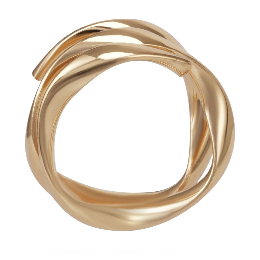 женские кольца (набор 2 шт.) EKONIKA EN47607-silver-gold-25S, фото 3