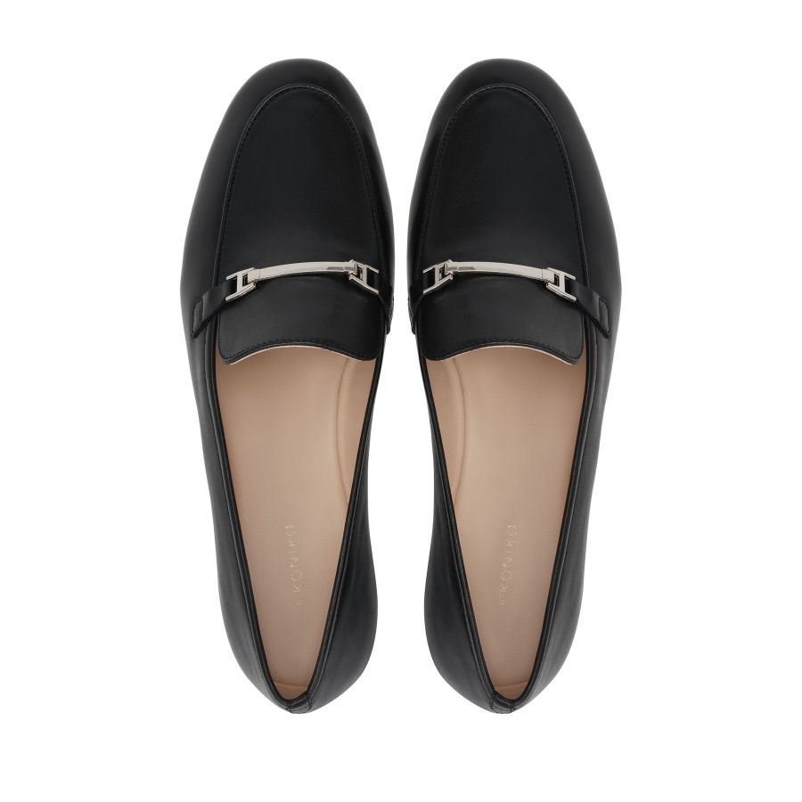 женские летние лоферы EKONIKA EN01305CN-02-black-25S, фото 3