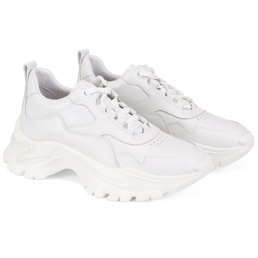 женские демисезонные кроссовки EKONIKA PREMIUM PM0035-01-white-22L, фото 2