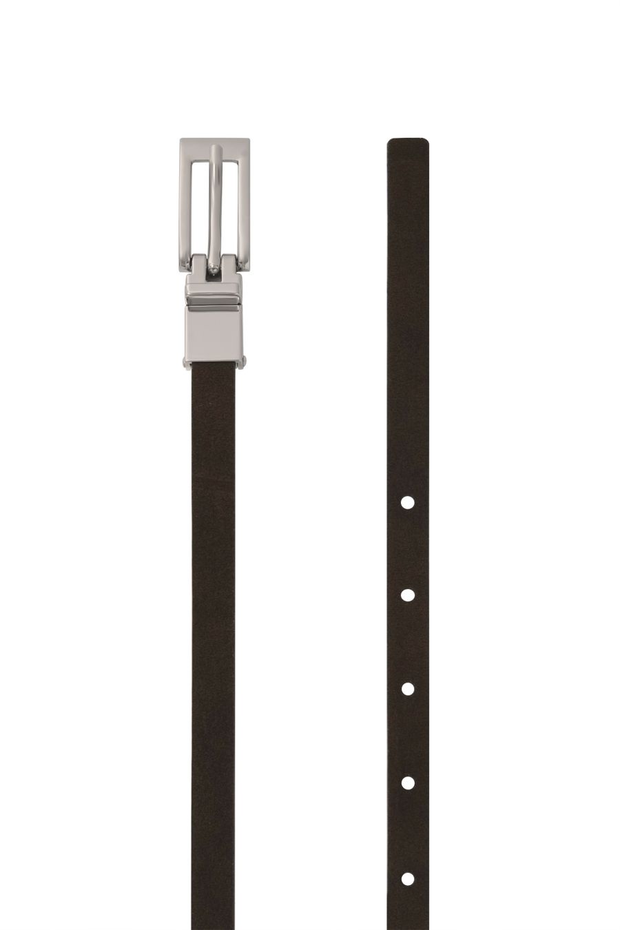 женский узкий двусторонний ремень EKONIKA EN32378-blanc-mustang-25W, фото 3