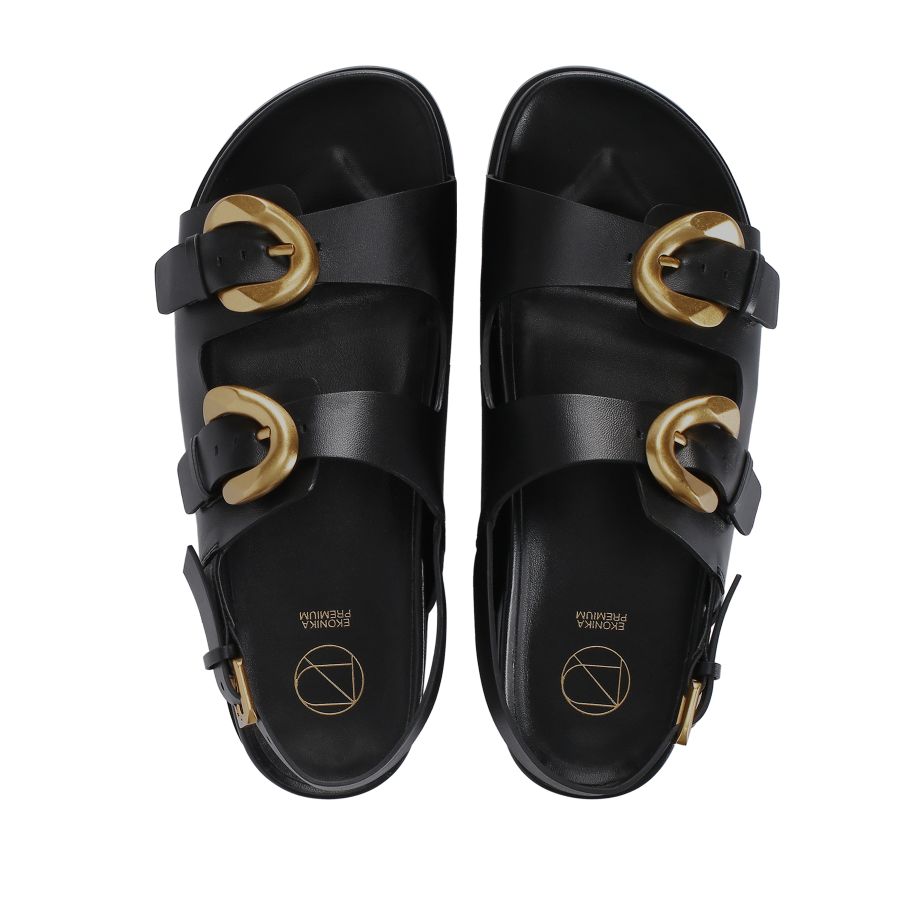 женские сандалии EKONIKA PREMIUM PM01319CN-04-black-24L, фото 3