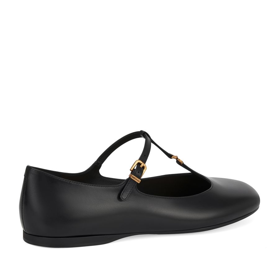 женские балетки Мэри Джейн EKONIKA EN01156CN-04-black-25W, фото 5