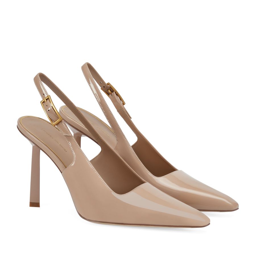 женские туфли слингбэки EKONIKA PREMIUM PM00874CN-03-beige-25S, фото 2