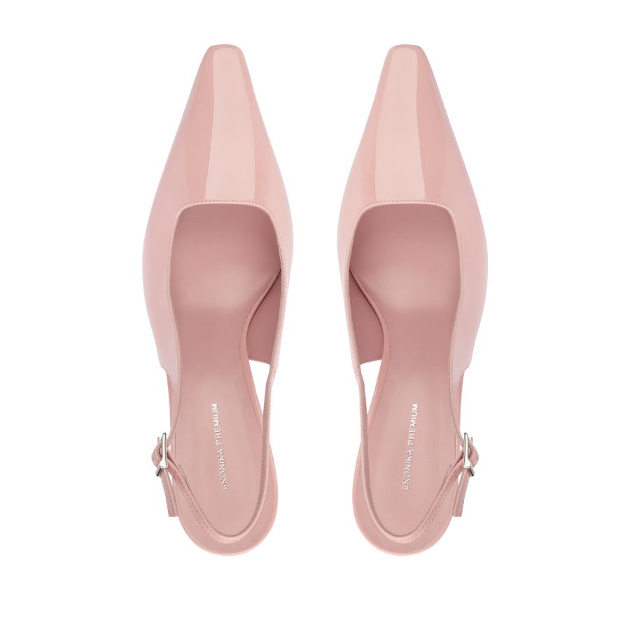 женские туфли слингбэки EKONIKA PREMIUM PM01091CN-02-rose-25S, фото 3