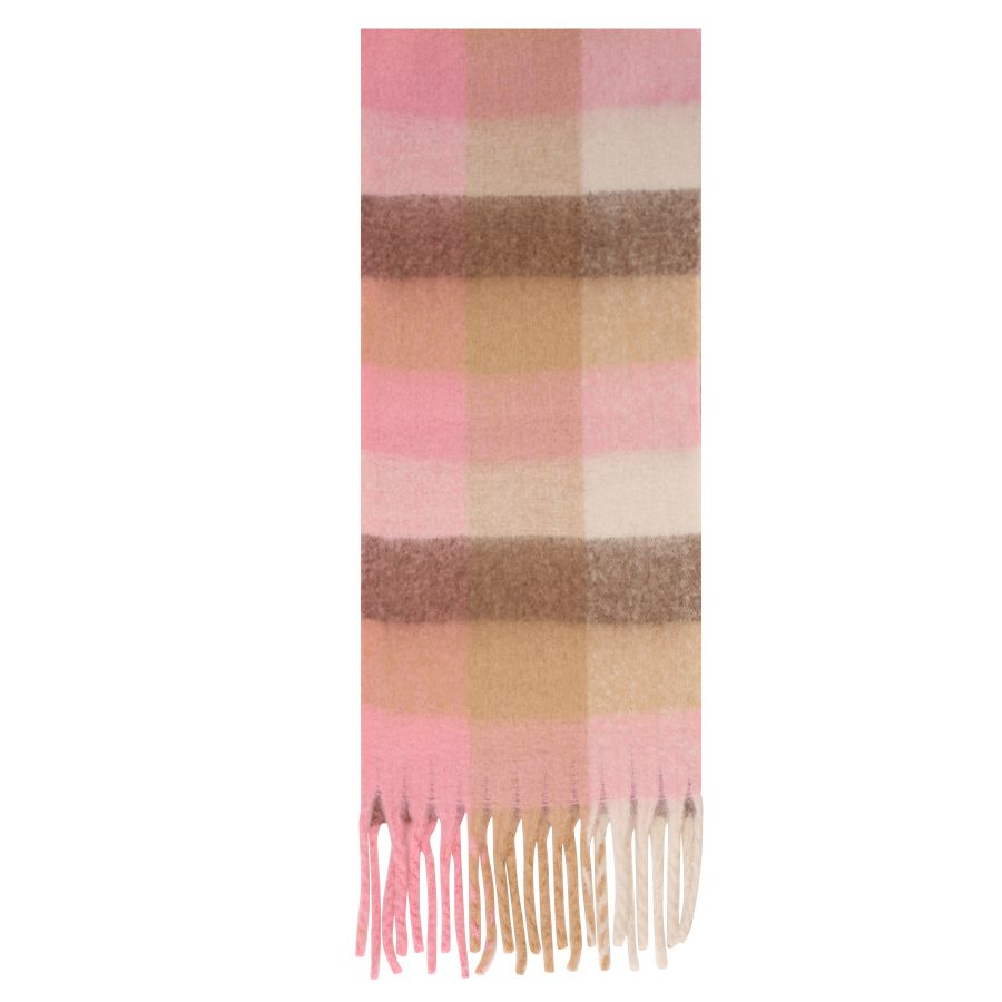 женский шарф EKONIKA EN44741-pink-brown-22Z, фото 2