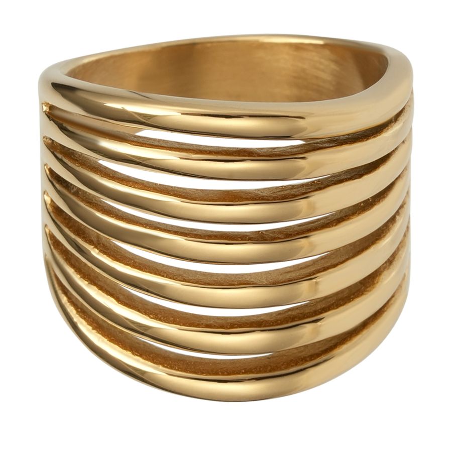 женское кольцо EKONIKA PREMIUM PM47212-gold-24W, фото 2