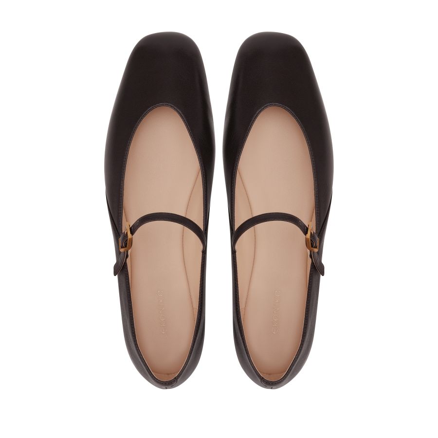 женские балетки Мэри Джейн EKONIKA EN01079CN-02-dk.brown-25S, фото 3