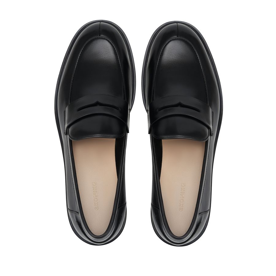 женские демисезонные лоферы EKONIKA EN00450CN-01-L-black-25W, фото 3