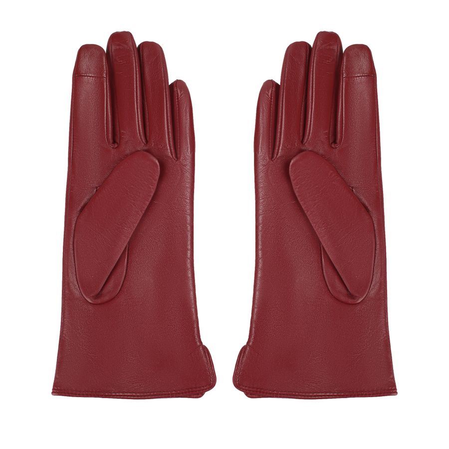 женские перчатки EKONIKA PREMIUM PM33280-bordo-22Z, фото 2