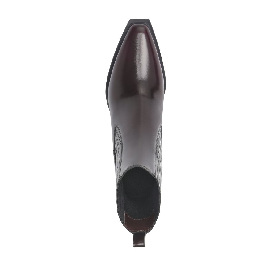 женские демисезонные челси EKONIKA EN00987CN-20-dk.bordo-24W, фото 6