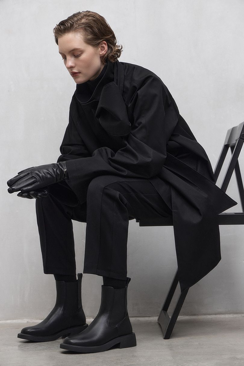 женские демисезонные челси EKONIKA EN01703CN-20-black-24W, фото 7