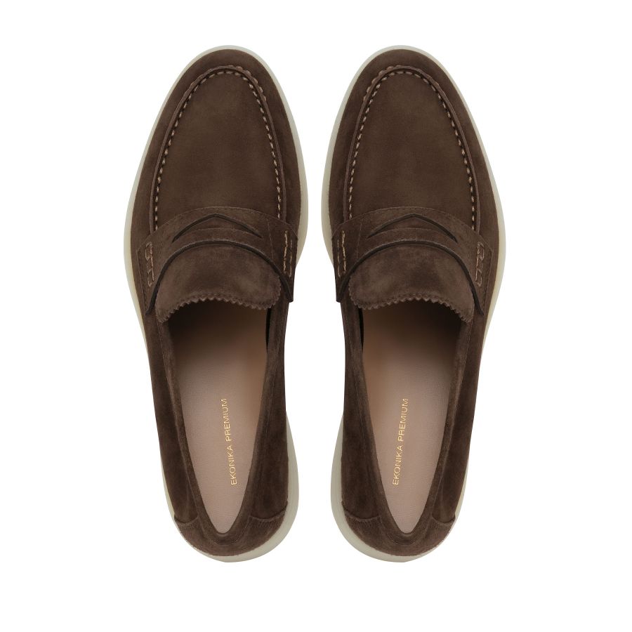 женские летние лоферы EKONIKA PREMIUM PM00307CN-07-mocca-25S, фото 3