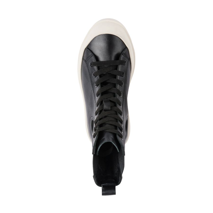 женские демисезонные высокие кеды EKONIKA EN01026TR-20-black-24W, фото 6