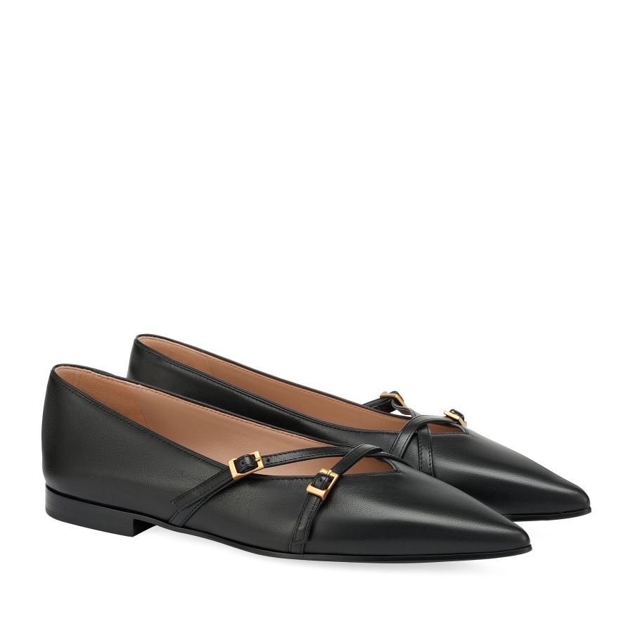 женские балетки Мэри Джейн EKONIKA PREMIUM PM09051CN-17-black-25S, фото 2