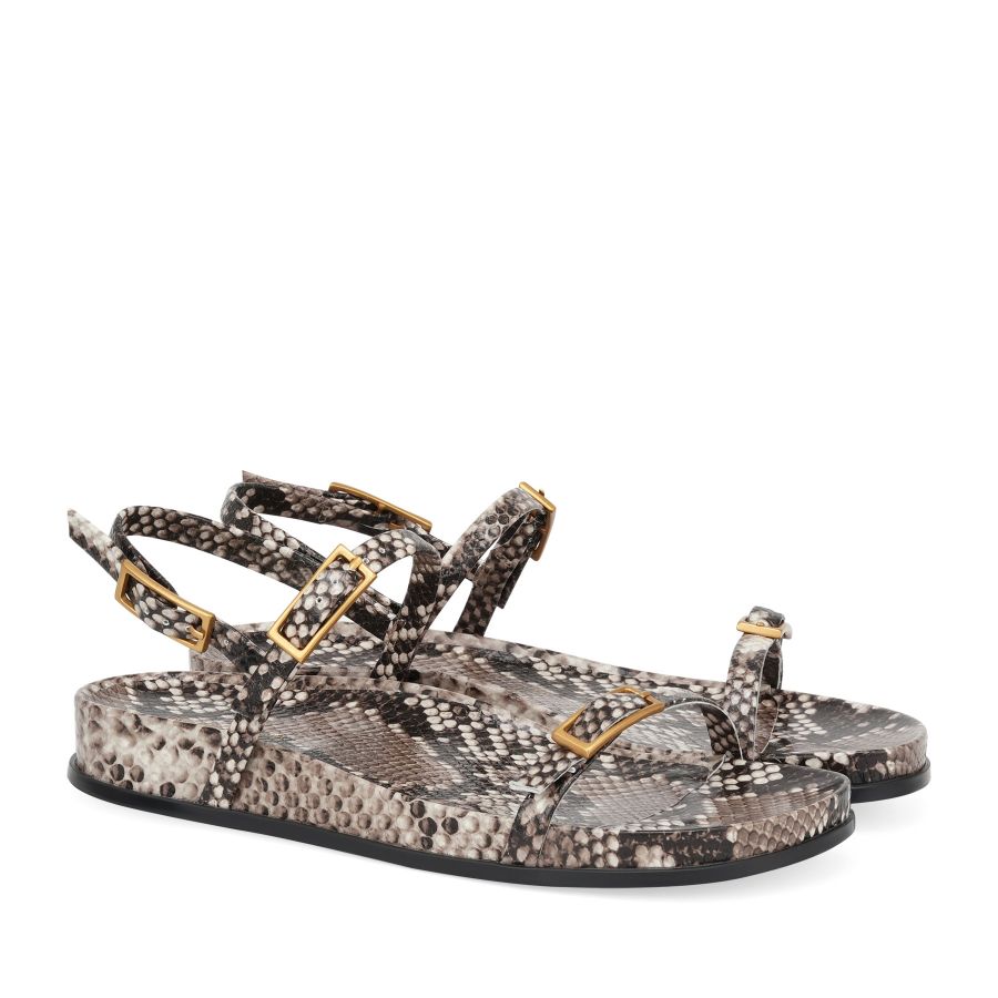 женские сандалии EKONIKA PREMIUM PM01319CN-11-snake.brown-25S, фото 2