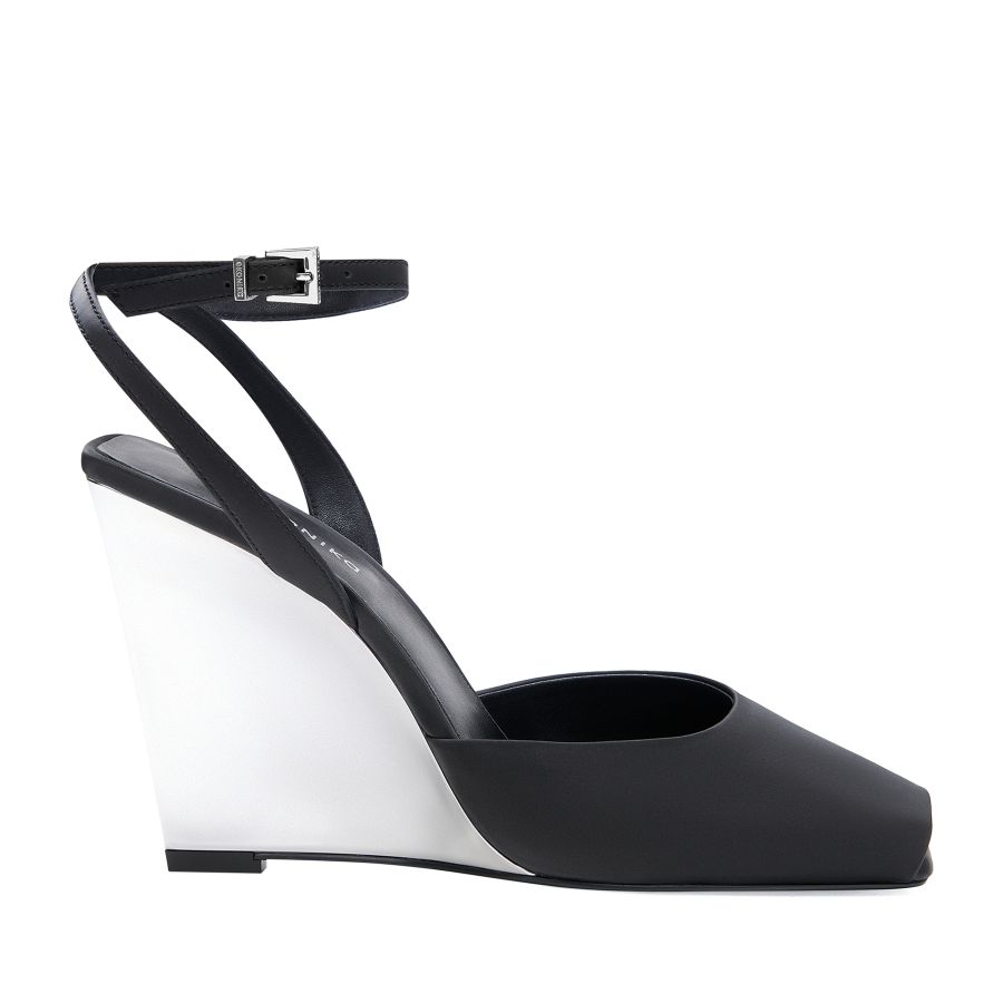 женские летние слингбэки EKONIKA EN01329CN-04-silver-black-26S, фото 1