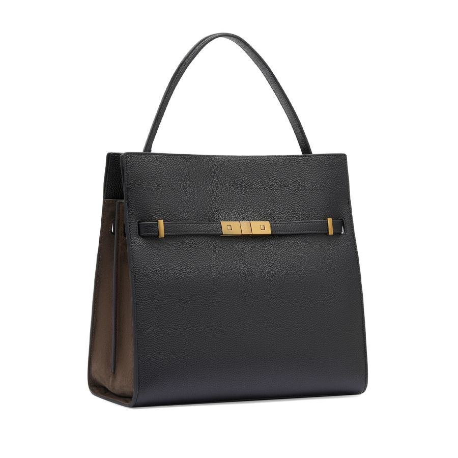 женская сумка кросс-боди EKONIKA PREMIUM PM38154-black-brown-24W, фото 2