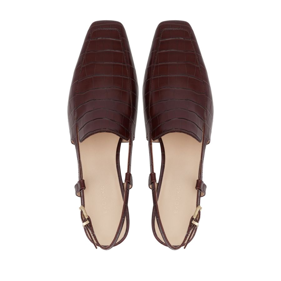 женские летние слингбэки EKONIKA EN01057CN-01-browny-25S, фото 3