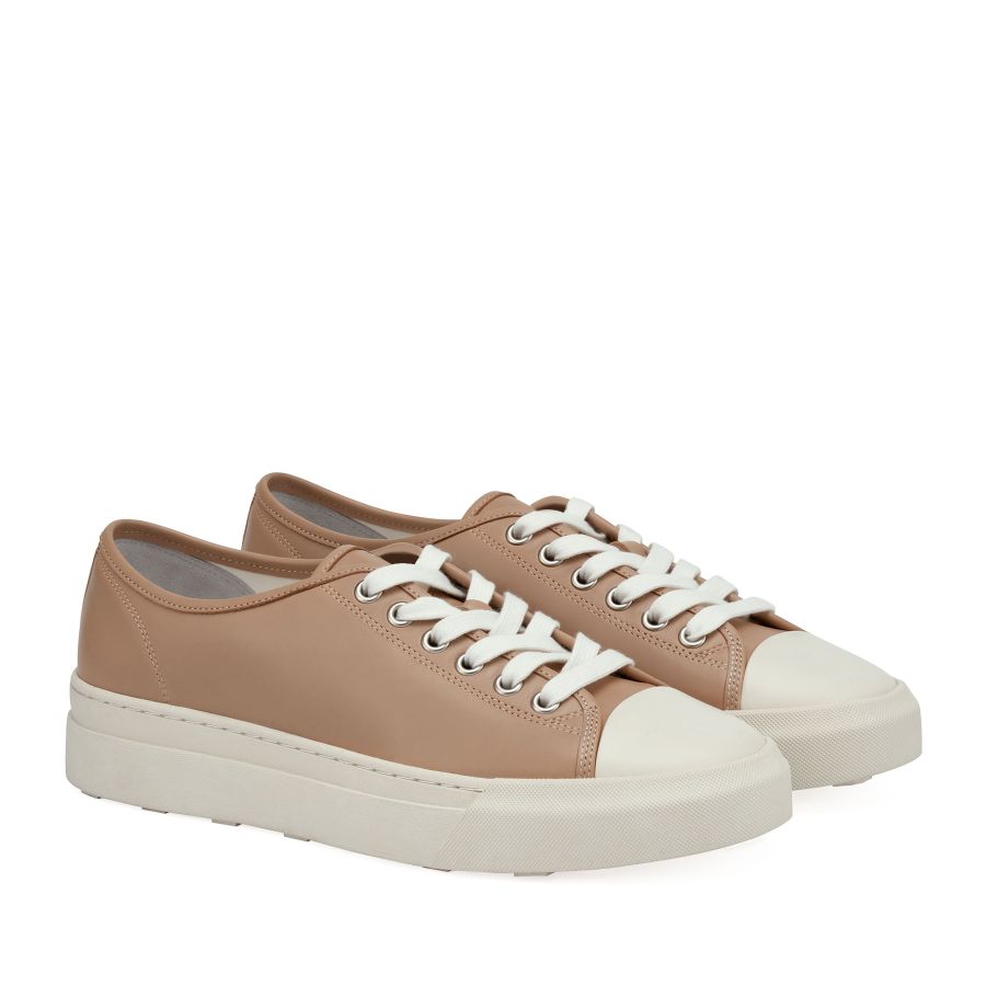 женские летние кеды EKONIKA PREMIUM PM00795CN-01-beige-white-25S, фото 4