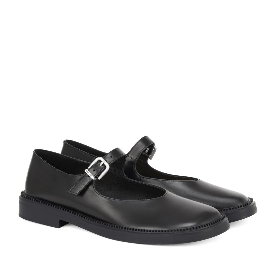 женские балетки Мэри Джейн EKONIKA EN01338CN-01-black-25W, фото 2