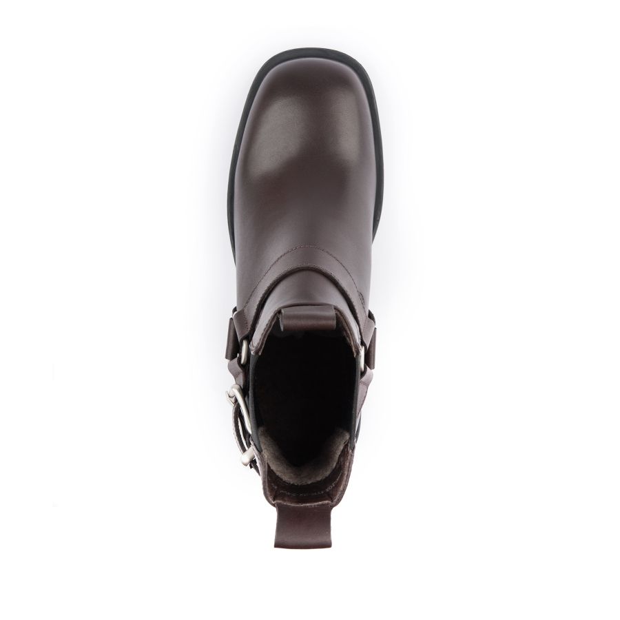 женские демисезонные челси EKONIKA EN01054TR-22-dk.brown-24W, фото 6
