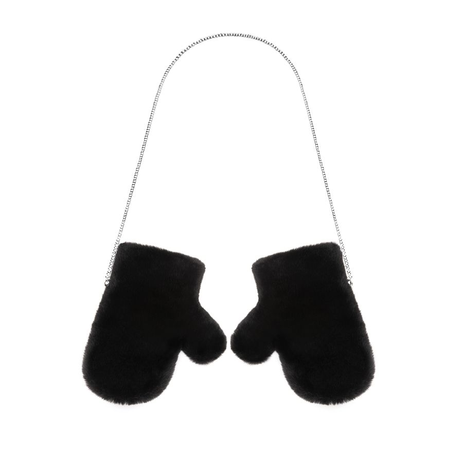 женские варежки EKONIKA EN33450-black-25W, фото 3
