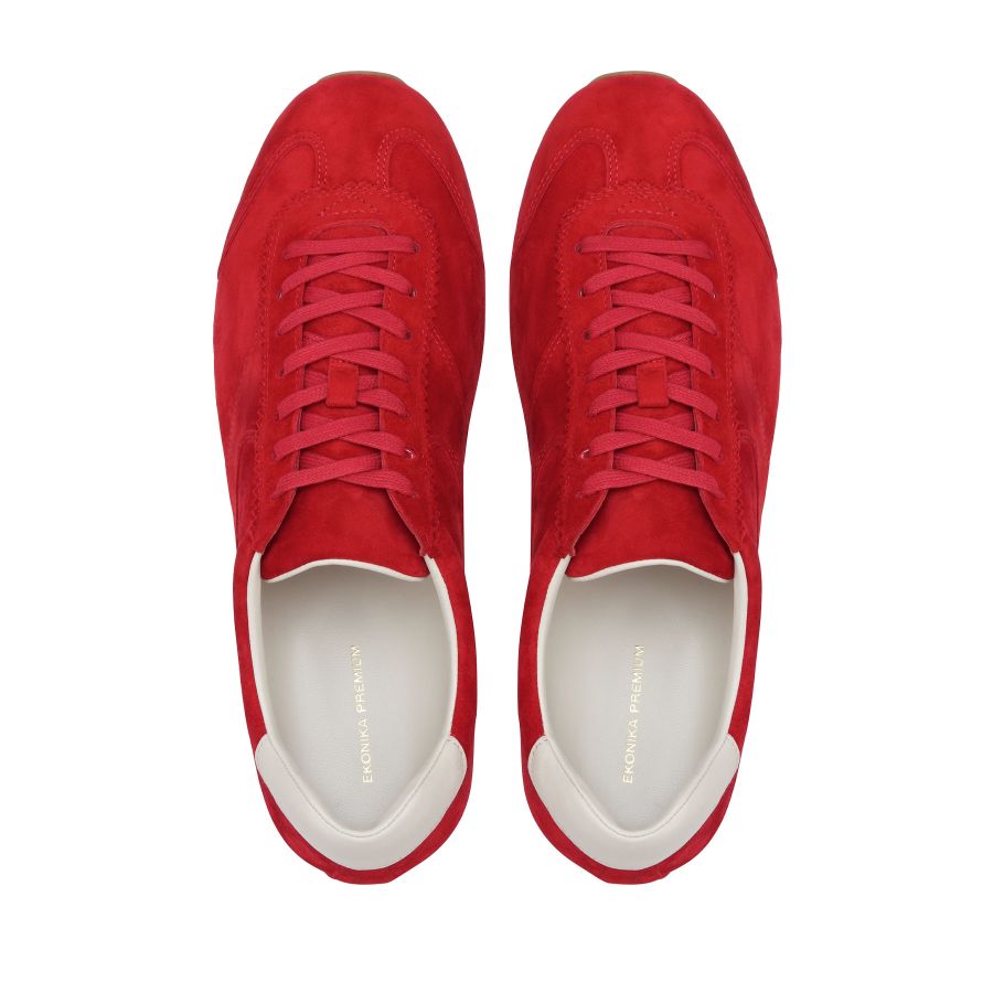 женские демисезонные кроссовки EKONIKA PREMIUM PM01042CN-01-red-25S, фото 5