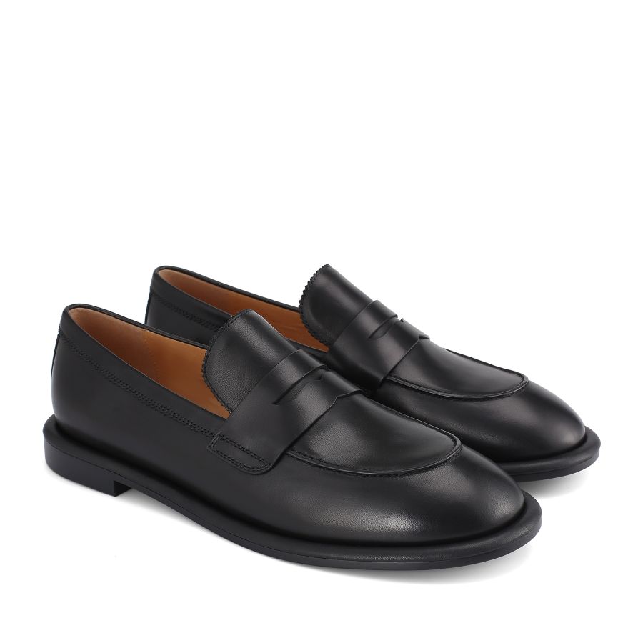 женские демисезонные лоферы EKONIKA EN00406CN-02-black-24L, фото 2