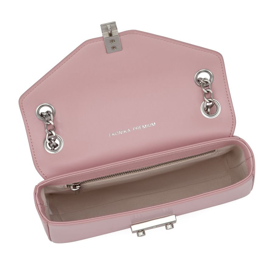 женская сумка кросс-боди EKONIKA PREMIUM PM38374CN-02-rose-25S, фото 5